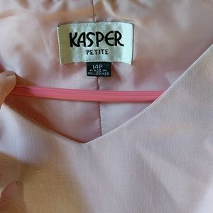 Pink business casual sleeveless top